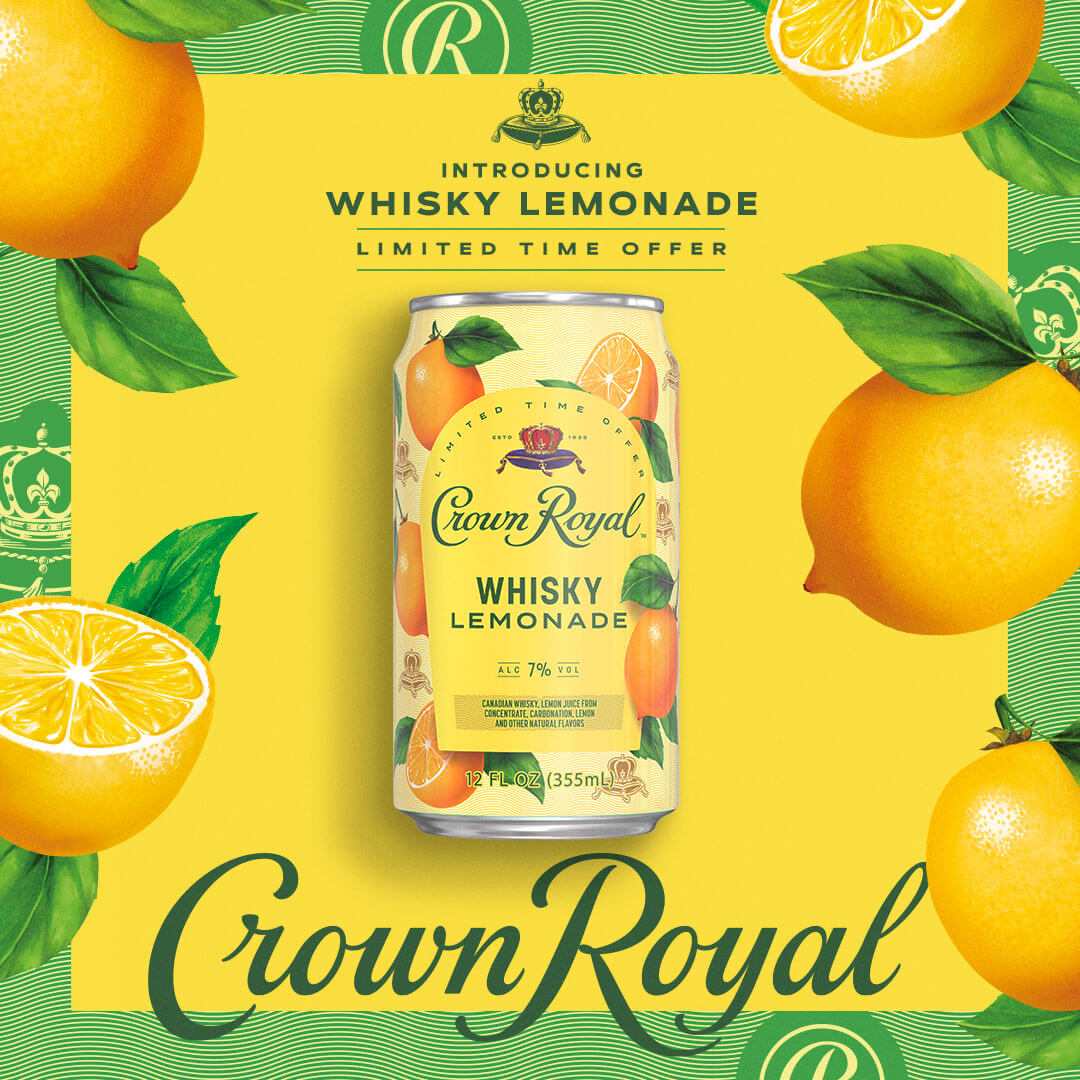 Crown Royal Whisky Lemonade 1x1 Thumbnail