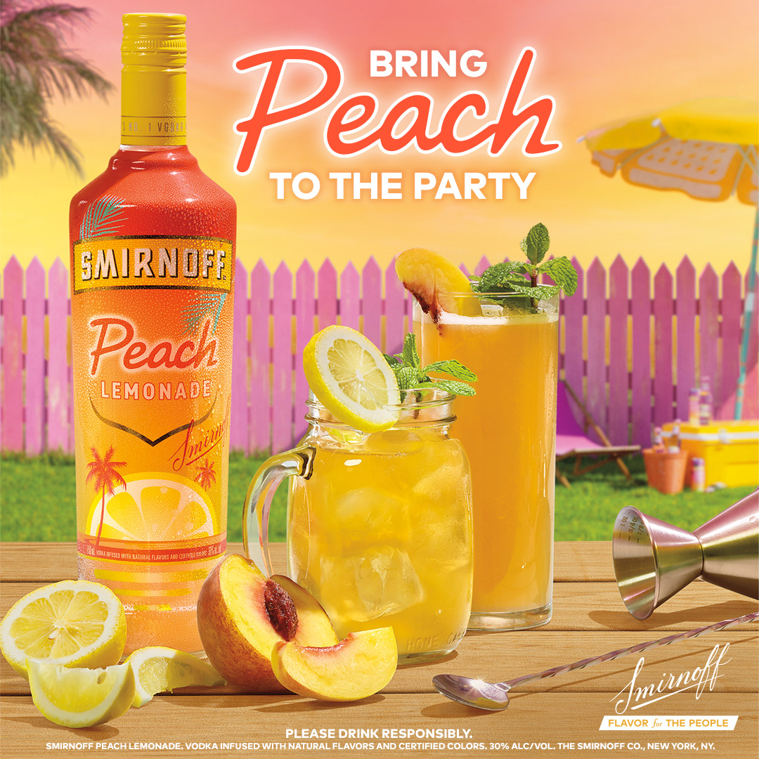 Smirnoff Peach Lemonade 1x1 video thumbnail