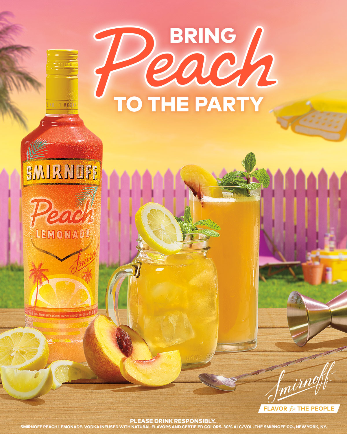 Peach Lemonade Hero Mobile